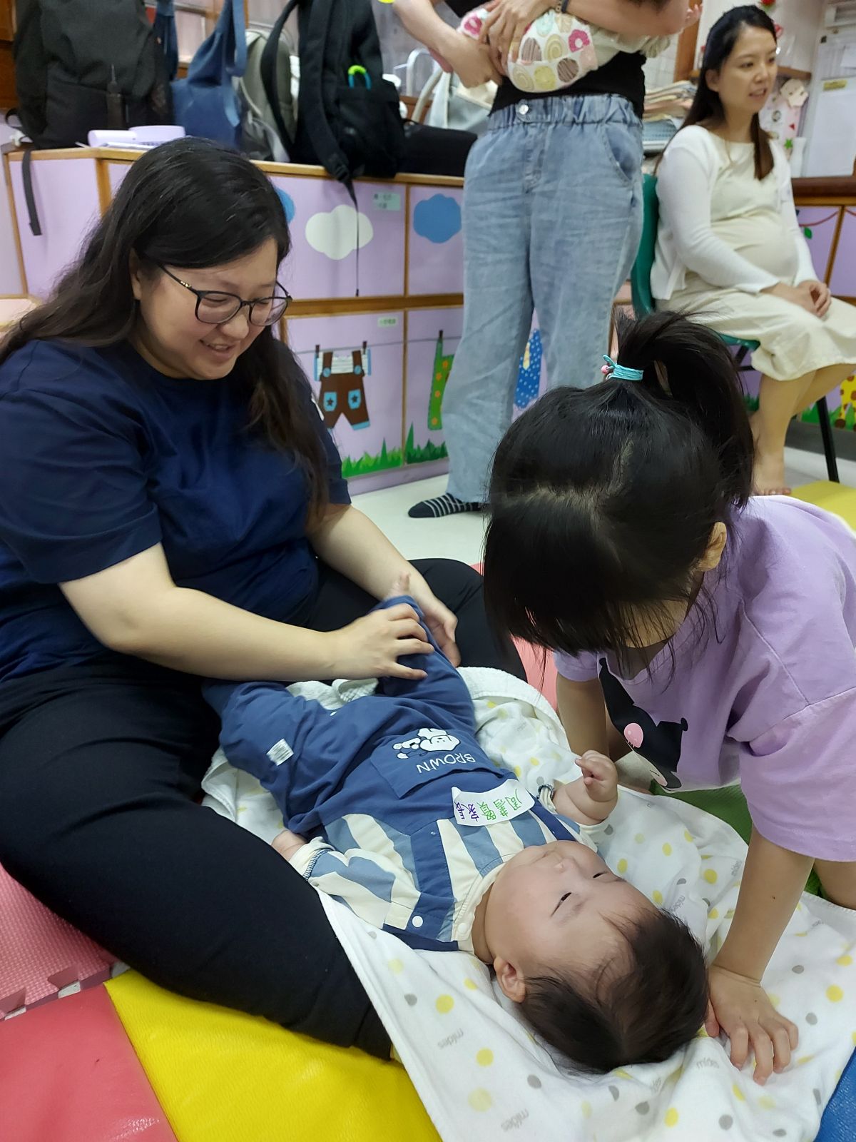 10月 嬰兒按摩班